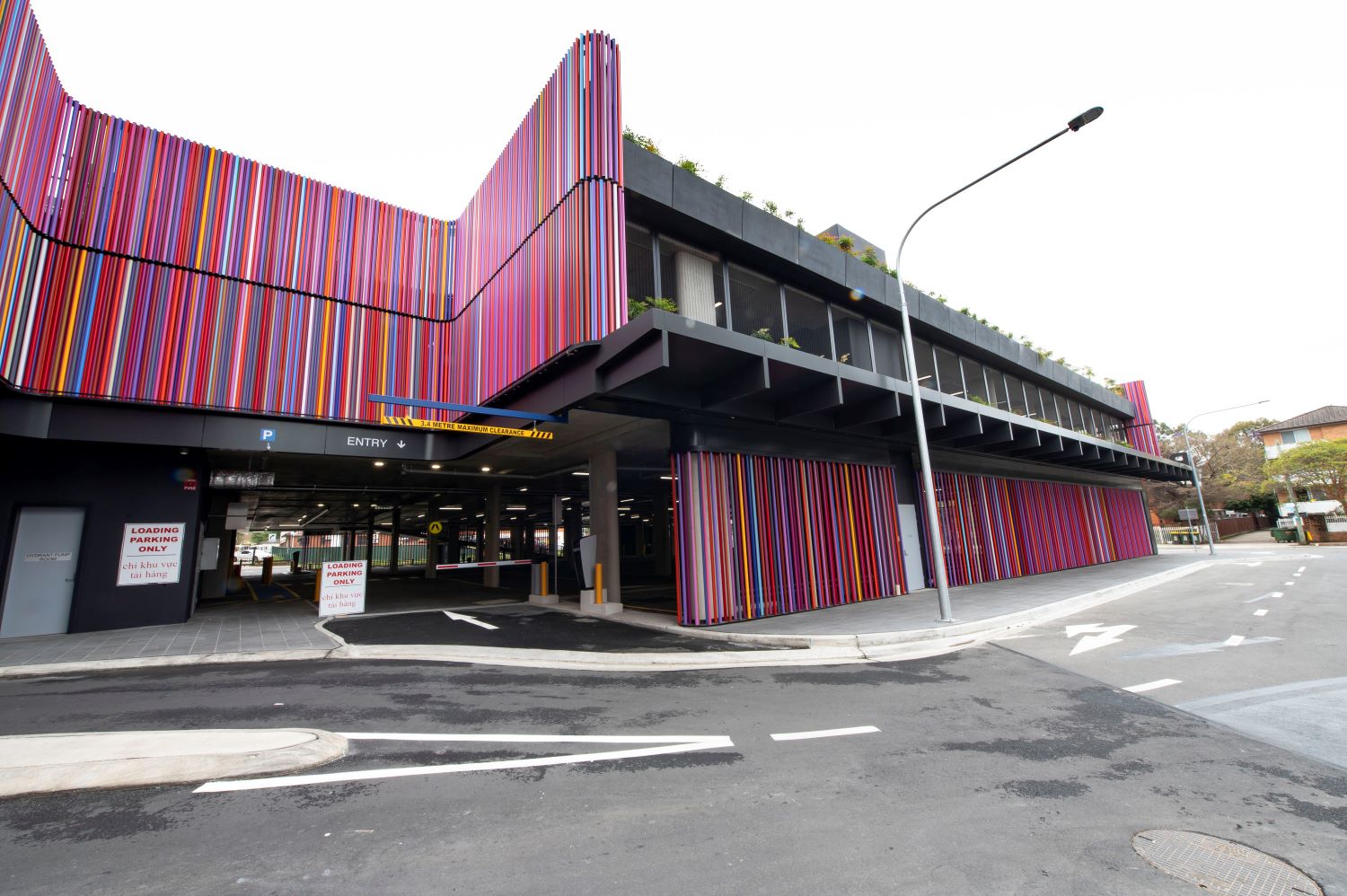 Dutton plaza carpark during the day