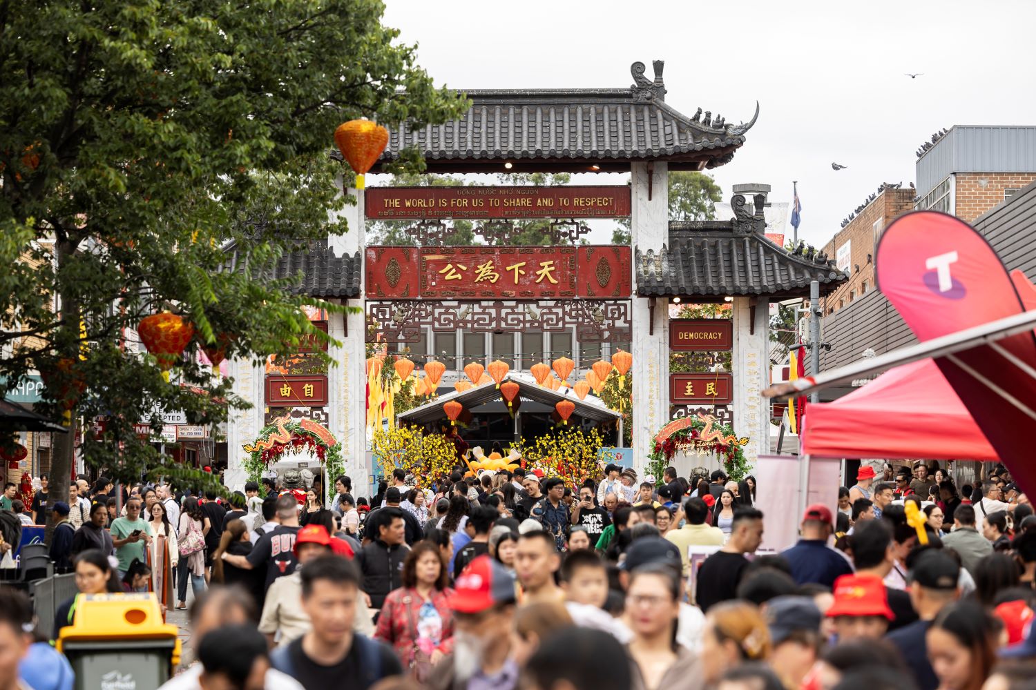 Crowd of the event